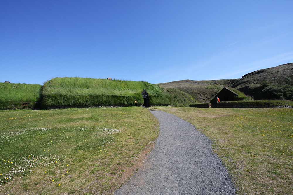 The viking house in Þjórsárdalur
