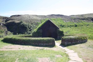 The viking house in Þjórsárdalur