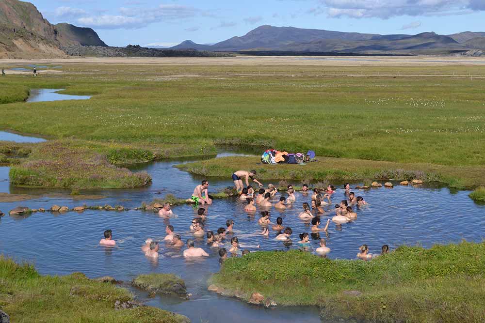 Landmannalaugar - hot pool