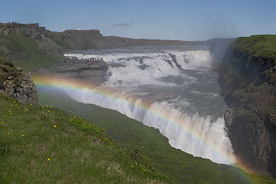 Gullfoss waterfall